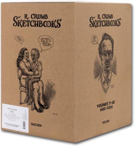 CRUMB - Album relié Coffret Luxe - "Sketchbooks"