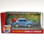 FRANQUIN . Les Voitures de Spirou et Fantasio - "Renault 4 cv. La Mauvaise Tête"
