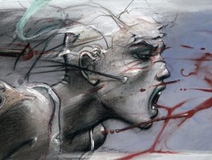 Enki BILAL • "SACHA" Affiche édition d'Art