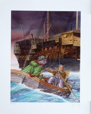 BOURGEON "LE PONTON" Signed, numbered art print
