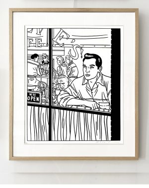 Floc'h - HIGH LIFE "JACK KEROUAC"  Original