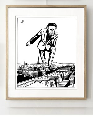 Floc'h - LIFE AFTER LIFE "ROMAIN GARY"  Original