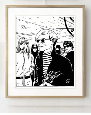 Floc'h - Life  "ANDY WARHOL"  Original