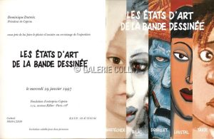 BILAL + COLLECTI -  CARTON D'INVITATION EXPO