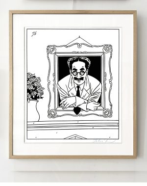 Floc'h - Life  "GROUCHO MARX"  Original