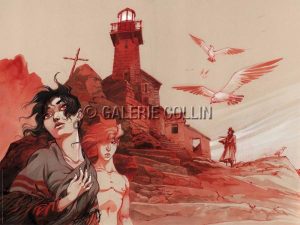 Yslaire  Legends copy 5 "The Skyvore Lighthouse" Art Print