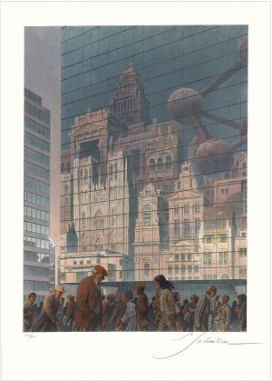 Schuiten "Bruxelles, un rêve capital" signée 400ex