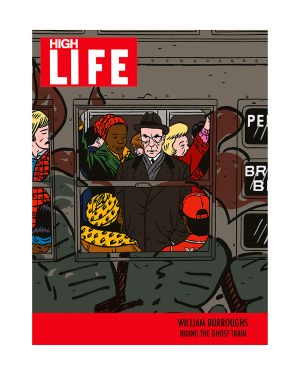 FLOC'H - HIGH LIFE "WILLIAM BURROUGHS" estampes pigmentaires n° signées 30 ex