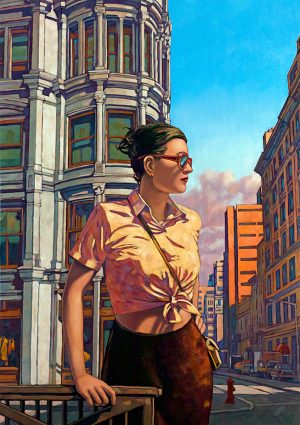 Miles HYMAN • "Chelsea Light" Estampe pigmentaire numérotée, signée et limitée