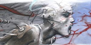 Enki BILAL • "SACHA" Affiche édition d'Art