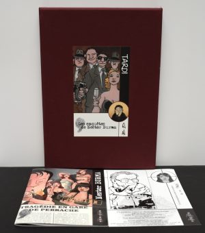 TARDI . Coffret Portfolio - "Les Enquêtes de Nestor Burma" signée 395ex