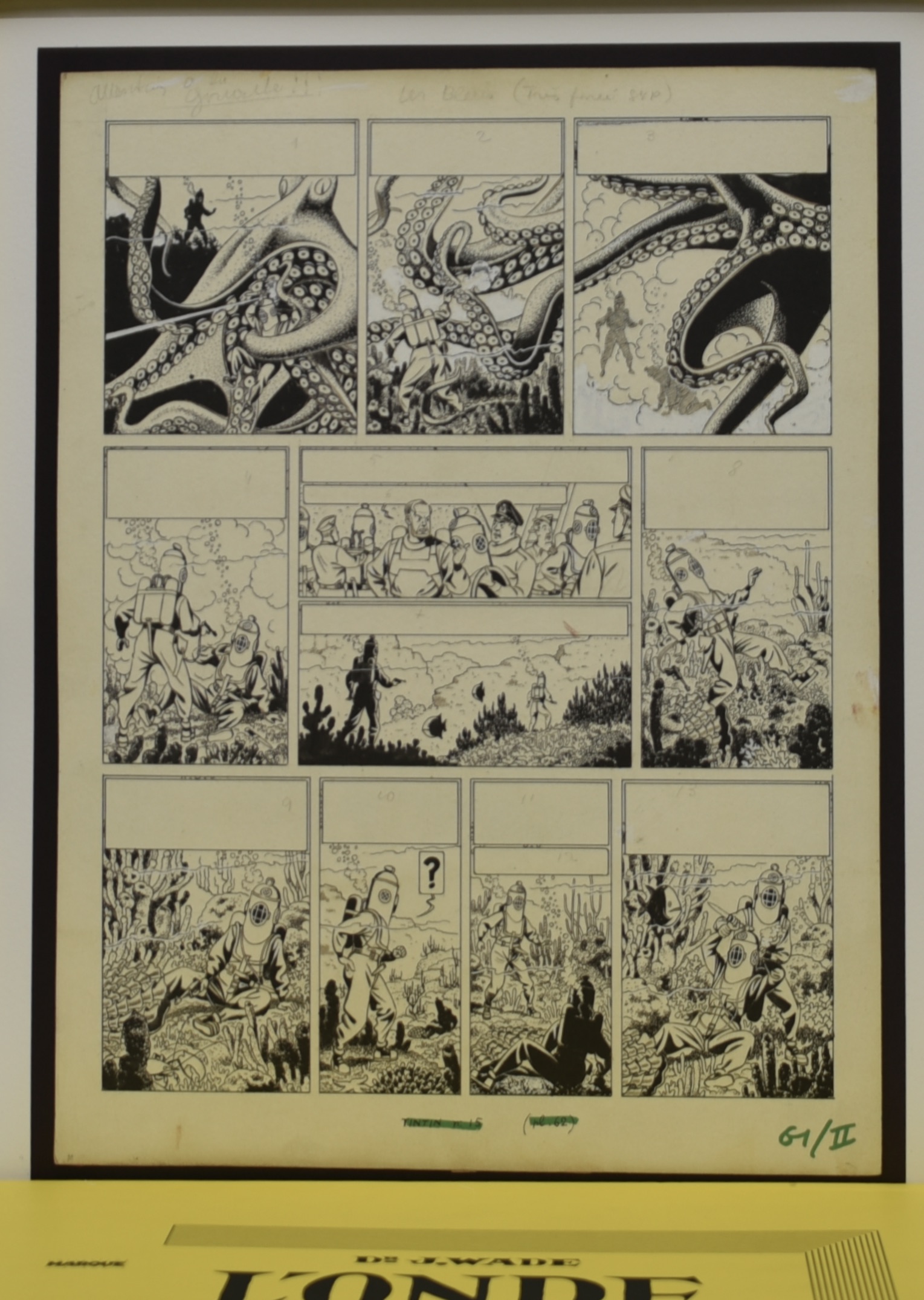 Edgard P. Jacobs L'Onde Mega Blake et Mortimer Portfolio – Image 3