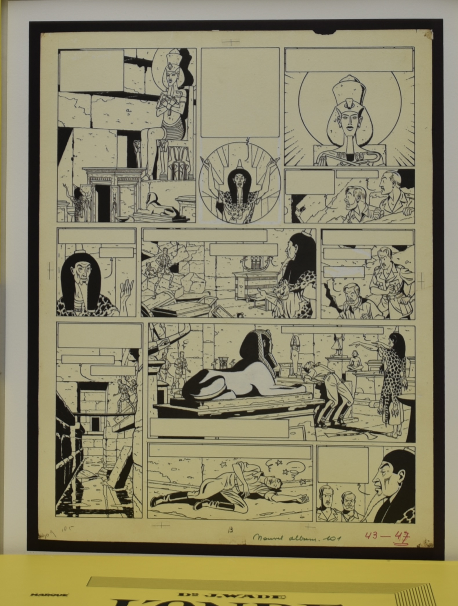 Edgard P. Jacobs L'Onde Mega Blake et Mortimer Portfolio – Image 5