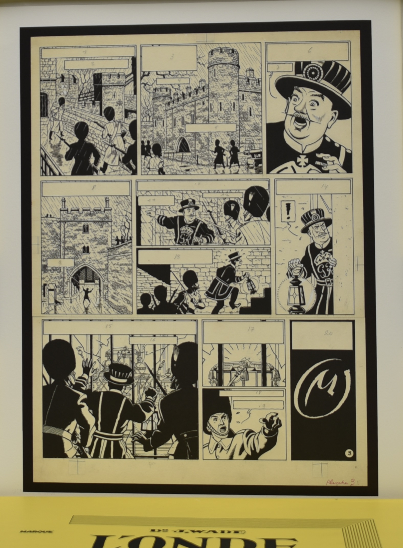 Edgard P. Jacobs L'Onde Mega Blake et Mortimer Portfolio – Image 7