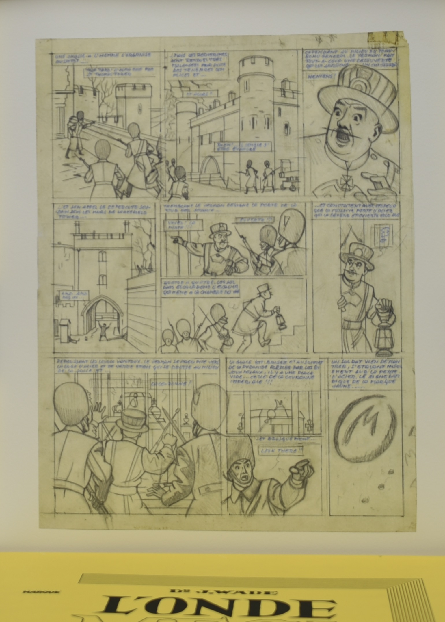 Edgard P. Jacobs L'Onde Mega Blake et Mortimer Portfolio – Image 8