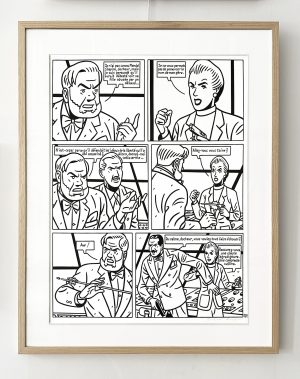 Floc'h « Blake et Mortimer - L’art de la guerre » Original Planche 103 - Page 107