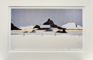 François AVRIL "îles en terre" Tirage pigmentaire édition limitée numérotée signée 40 ex.