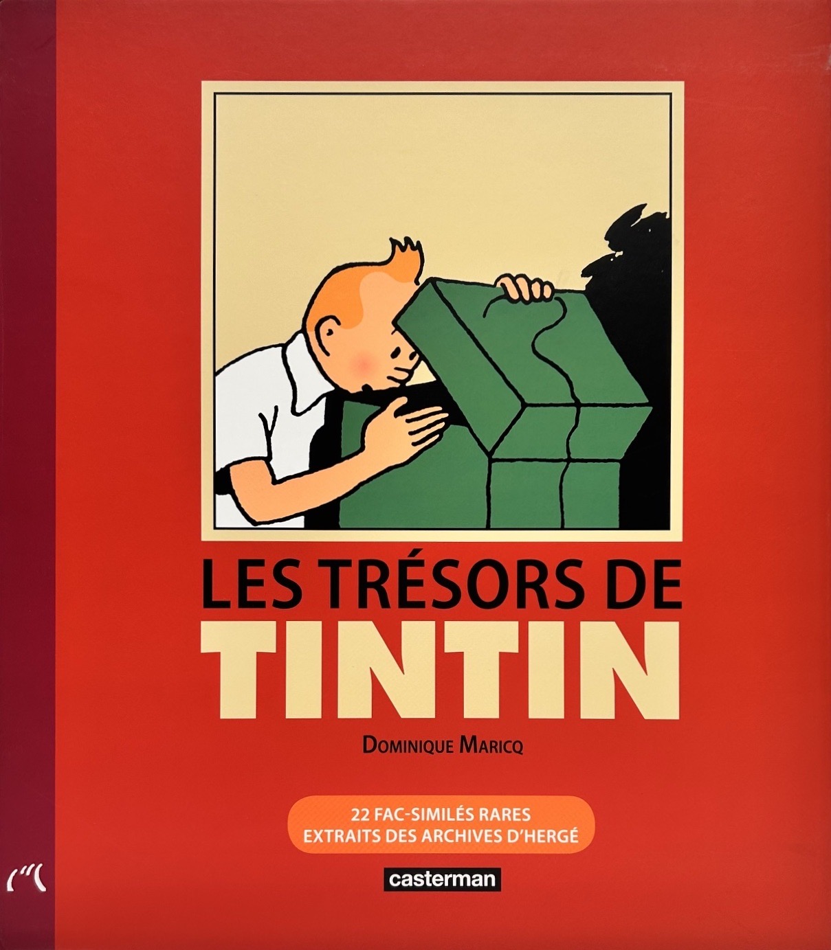 Hergé . Livre coffret "Les trésors de Tintin"