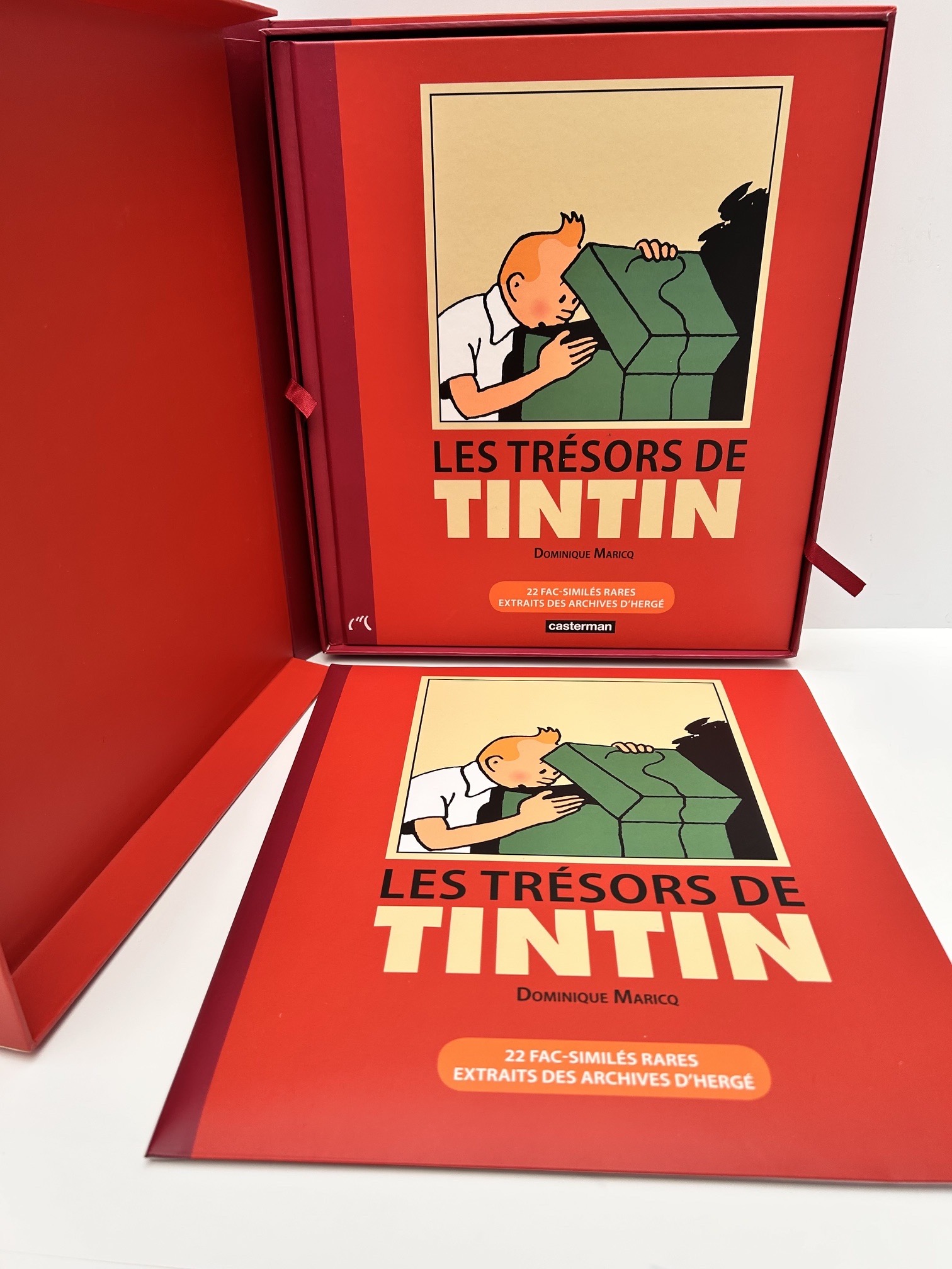 Hergé . Livre coffret "Les trésors de Tintin" – Image 2
