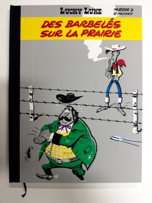 MORRIS -LUCKY LUKE – Des Barbelés sur la Prairie (édition couleur) avec Boitier