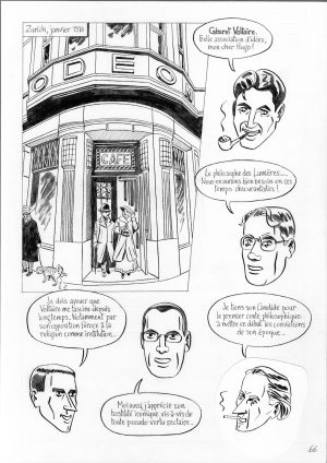 KENT • "Le cabaret Voltaire" Planche originale 66