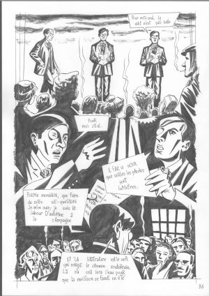 KENT • "Le cabaret Voltaire" Planche originale 86