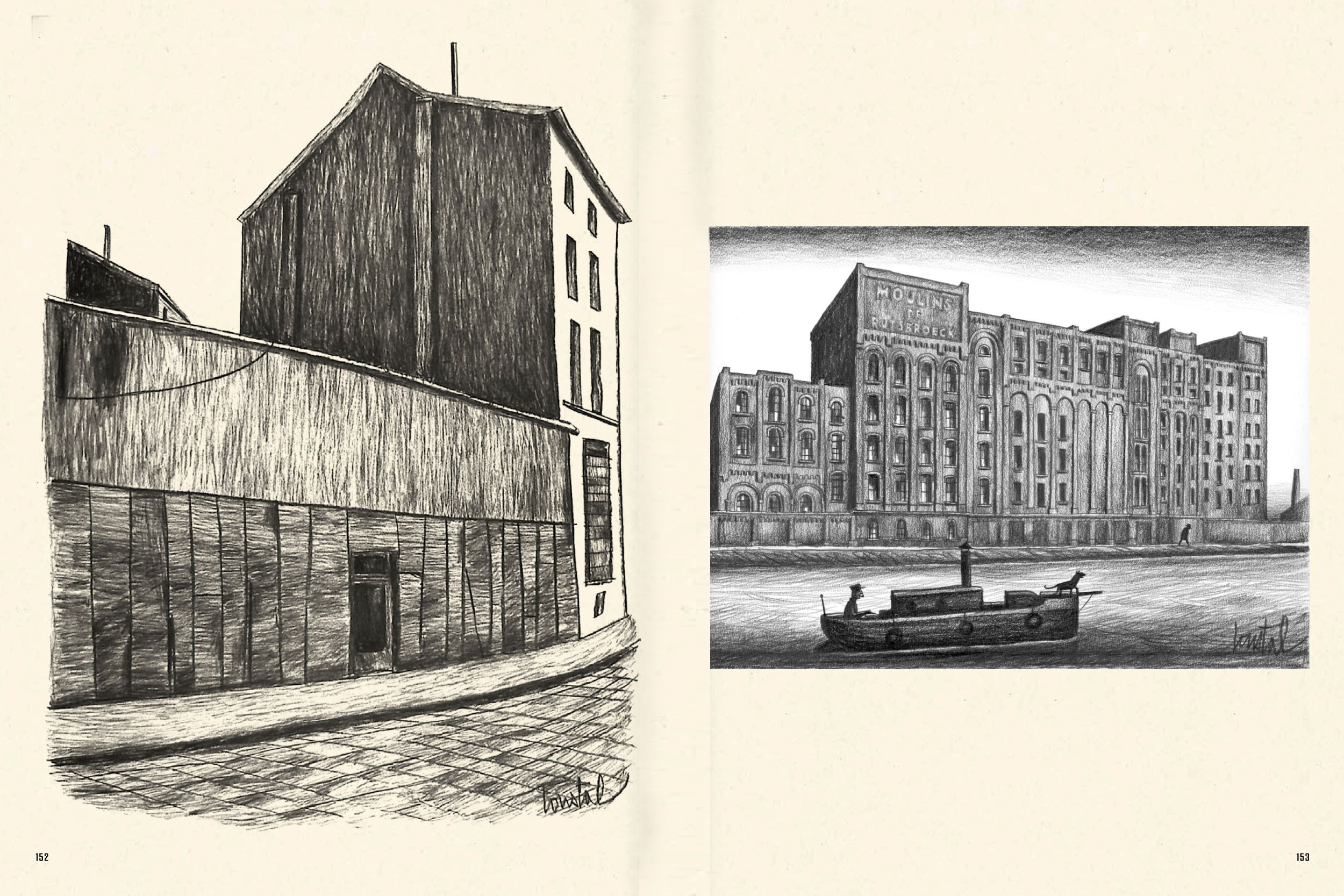 Loustal_dessin_noir_et_blanc_architecture