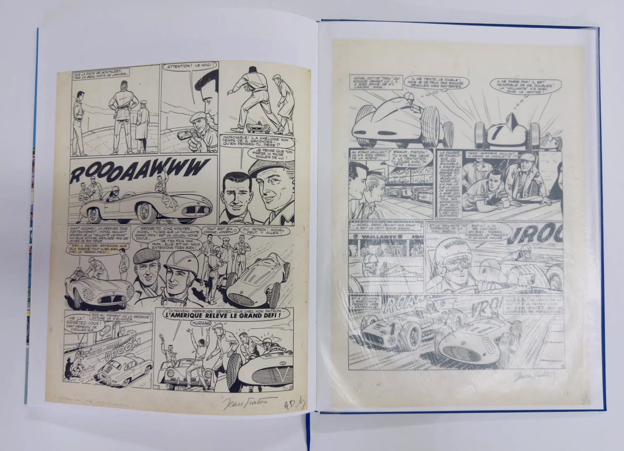 MICHEL VAILLANT –ALBUM- LE GRAND DÉFI – Image 4