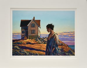 Miles HYMAN-Amagansett sound-affiche-poster-pigmentaireJPG