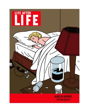 FLOC'H -LIFE AFTER LIFE "MARILYN MONROE" estampes pigmentaires n° signées 30 ex