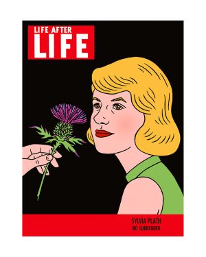 FLOC'H -LIFE AFTER LIFE "SYLVIA PLATH" estampes pigmentaires n° signées 30 ex