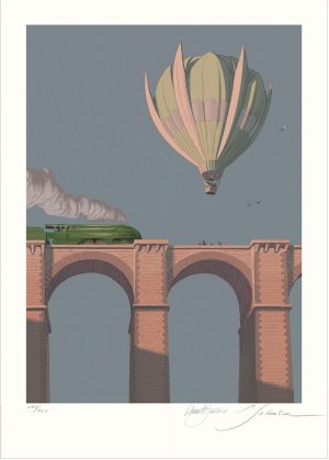 Schuiten-Durieux-Edition d'art "Envie de ralentir" Limitée numérotée et signée 160ex.
