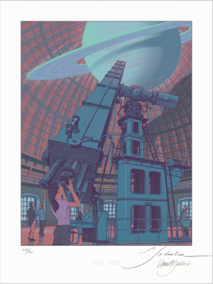 Schuiten / Durieux .Sérigraphie "Meudon - L'Observatoire" Numérotée signée 200ex
