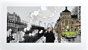 Tardi "Nestor Burma, 17th Arrondissement" Luxury print