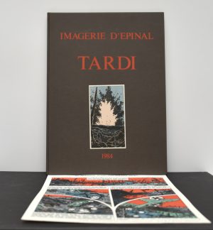 TARDI d'Epinal Trou d'obus-Tirage de tête 1984 Numbered, signed 850ex