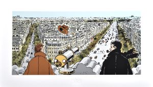 Tardi "Nestor Burma 8th Arrondissement" Luxury print