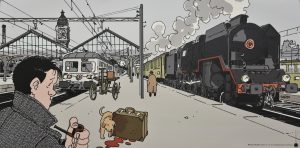 Tardi "Nestor Burma 12 ème arr.  de Paris" Affiche édition d'art
