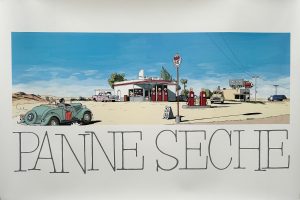 Ted Benoit -Affiche "Panne sèche"
