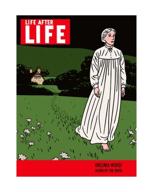 FLOC'H -LIFE AFTER LIFE "VIRGINIA WOOLF" estampes pigmentaires n° signées 30 ex