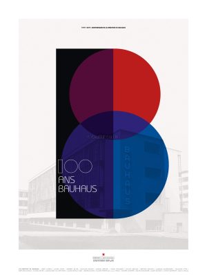 Nell Grey • "BAUHAUS-1" Affiche édition d'Art. Numéroté, signé limité 50 ex.