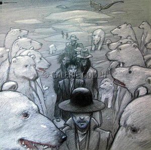 Enki BILAL • "ANIMAL'Z (ours)" Affiche édition d'Art