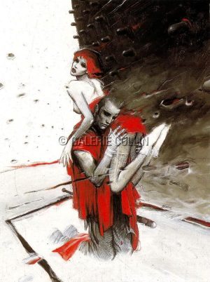 Enki BILAL • "ROMÉO &amp; JULIETTE" Affiche édition d'Art