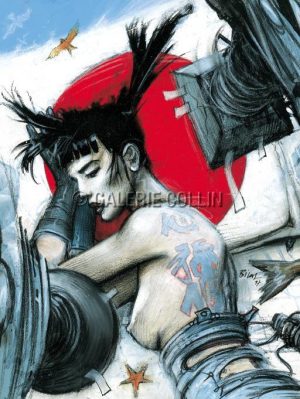 Enki BILAL • "TATTOO" Affiche édition d'Art