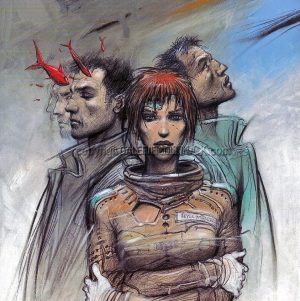 BILAL . CARTE POSTALE " 32 DÉCEMBRE "