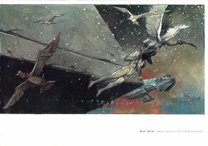 BILAL • "Froid équateur" Carte de voeux 1992