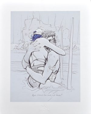 Enki Bilal - Luxury print "L'étreinte
