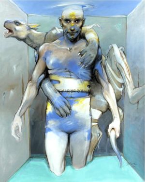 Enki BILAL "VERTÉBRATI II " Affiche édition d'Art 30x24 numérotée, signée et limitée à 250 ex