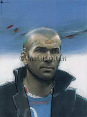 Enki BILAL • " ZIZOU " Affichette 24x18 cm