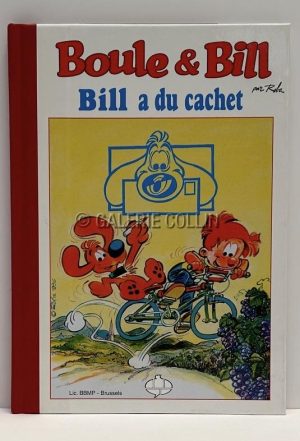 ROBA . Deluxe Edition Album - "Boule et Bill . Bill a du cachet" numbered and signed