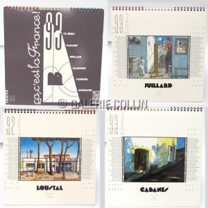 Divers Auteurs • Calendrier 1992-1993 "Ça, c'est la France !"